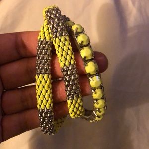 NWT Stretchy bangles from Express.